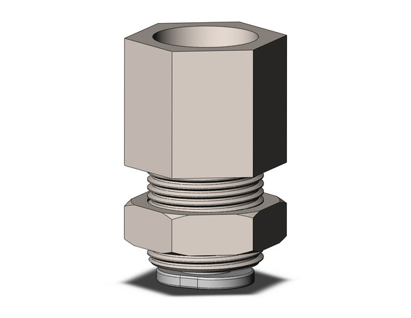 SMC KQ2E06-G02N1 one-touch fitting fitting, bulkhead connector Pack of 10