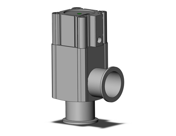 SMC XLA-40G-2M9BZA high vacuum valve aluminum, high vacuum angle valve