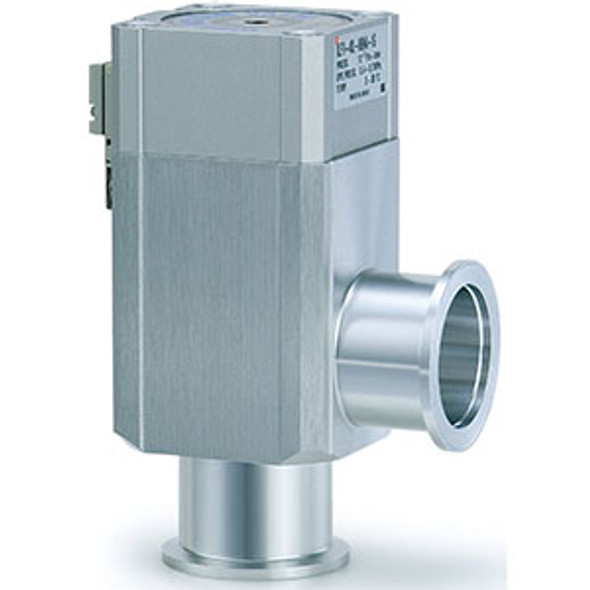 SMC XLFV-100DF-M9BA-5GZ high vacuum valve aluminum air-operated angle valve