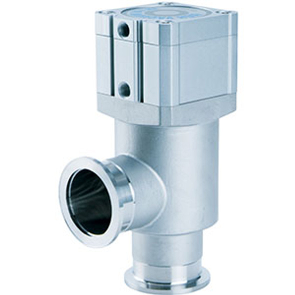 SMC XYA-25J-A93ZA high vacuum valve s.s. high vacuum in-line valve