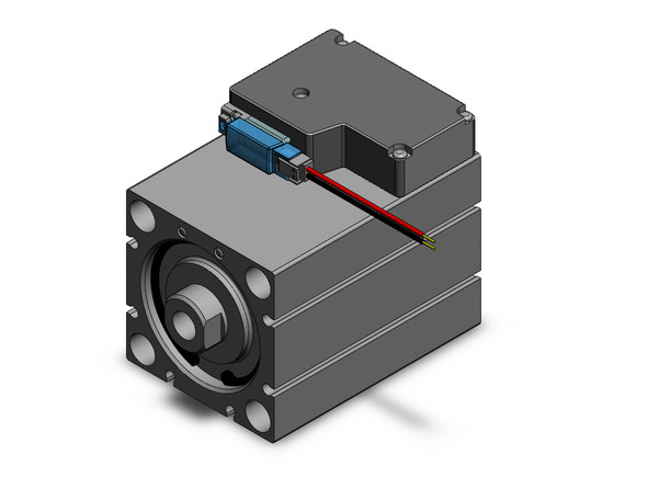 SMC CVQB50-50-5MZP compact cylinder w/valve compact cylinder with solenoid valve