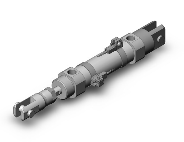 SMC CDM2D25-50Z-W-A93L round body cylinder cylinder, air