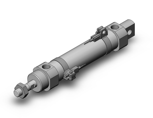 SMC CDM2E25-75Z-M9BL round body cylinder cylinder, air