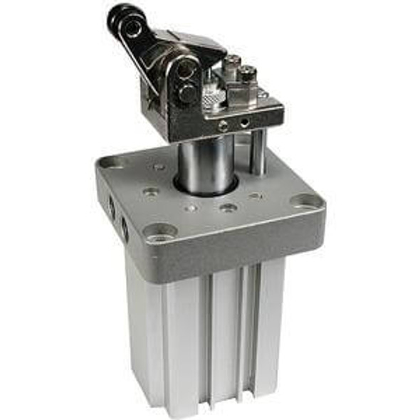 SMC RSH32-20DM-DCS stopper cylinder, rsh, rs1h, rs2h cyl, stopper, heavy duty