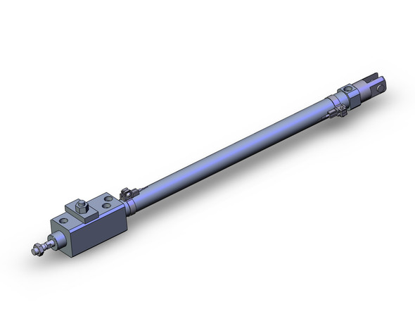 SMC CDLM2D20-300-D-A93Z4-C round body cylinder w/lock cylinder, air