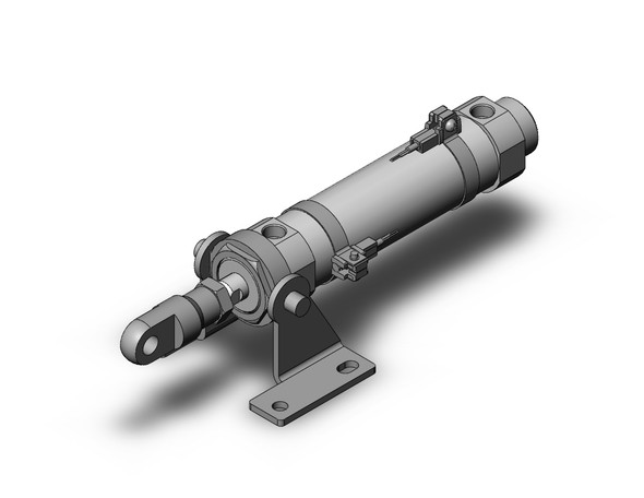 SMC CDM2U32TN-75Z-NV-A96 round body cylinder cylinder, air