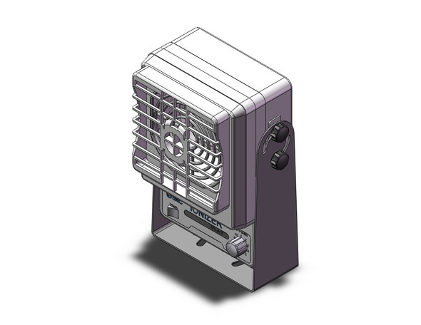 SMC IZF21-P-BY ionizer, fan type fan type ionizer (1.8 cubic meters/min)