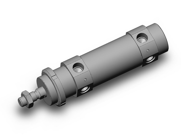SMC CD75E40-25C-B iso round body cylinder, c75, c76 cylinder, air, standard