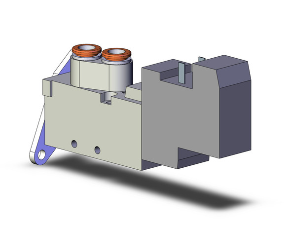 SMC SYJ5120-5DO-C6-F 4/5 port solenoid valve valve/sol