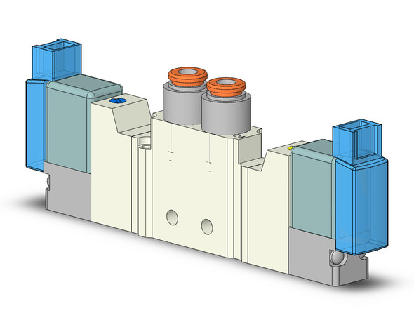 SMC VQZ1220-5MOB1-C4 4/5 port solenoid valve 1000 series 5 port valve