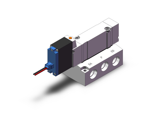 SMC 53-SY7140-L6-02T 4/5 port solenoid valve valve, sgl sol, intr safe