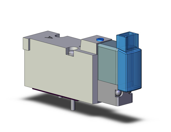 SMC SYJ5143-5MOUD 4/5 port solenoid valve valve/sol