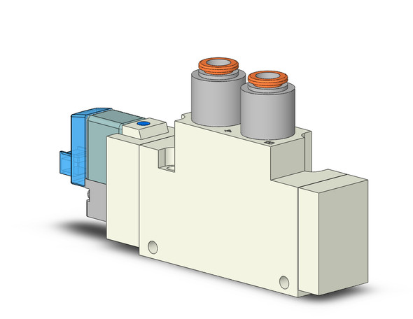 SMC VQZ3120K-5LO1-N7T 4/5 port solenoid valve 3000 series 5 port valve