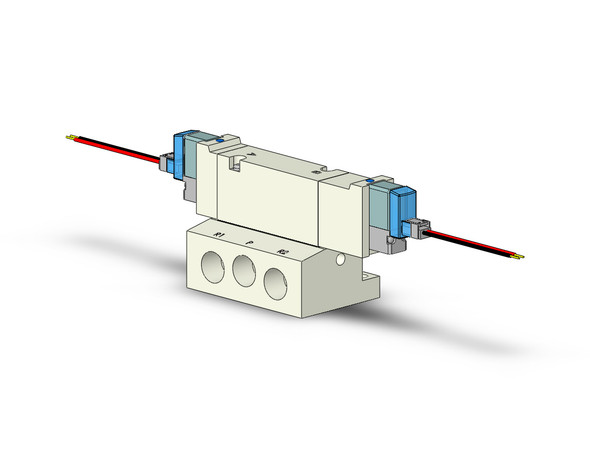 SMC VQZ3450B-5L1-02T 4/5 port solenoid valve 3000 series 5 port valve