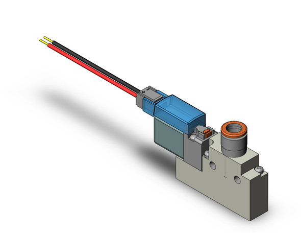 SMC VQZ115-5LB1-N7-PR 3 port body ported solenoid valve