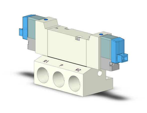 SMC VQZ2251-5LOB1-02 4/5 port solenoid valve 2000 series 5 port valve