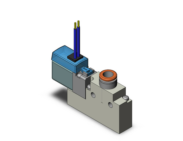 SMC VQZ115-5G1-C6-PR 3 port body ported solenoid valve