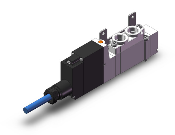 SMC 53-SY5120-TT100-C6-F2 4/5 port solenoid valve valve, sgl sol, body pt