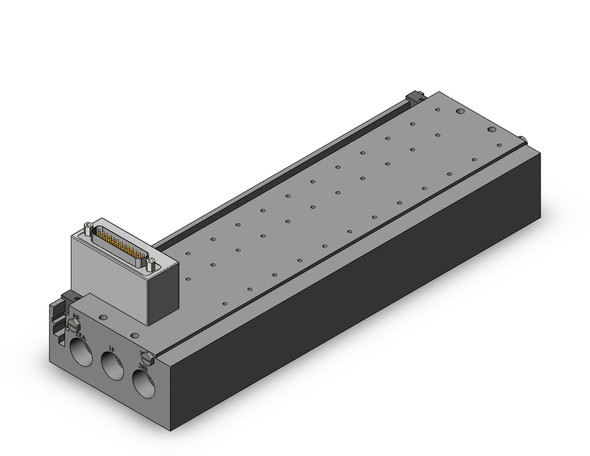 SMC SS5Y7-52F1-12B-00N 4/5 port solenoid valve plug-in metal base