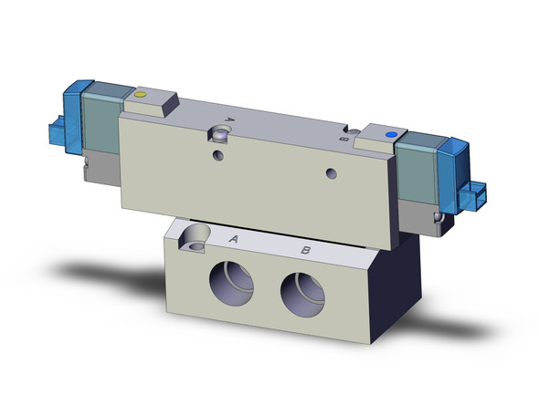 SMC SYJ7440-5LOZ-02N 4/5 port solenoid valve valve/sol