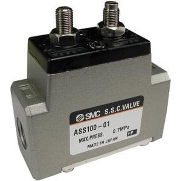 SMC ASS300-F02B flow control, slow start valve ssc valve