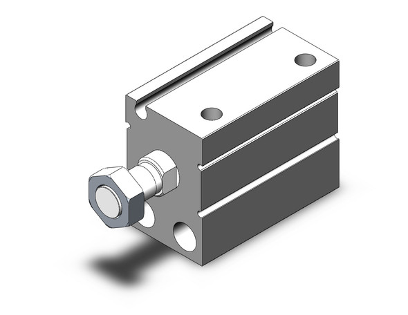 SMC CUJS20-25DM compact cylinder cyl, free mount, dbl acting