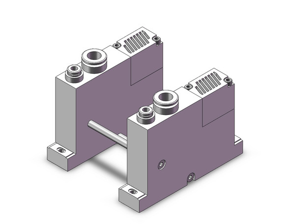 SMC ZZQ104-LOC vacuum ejector manifold