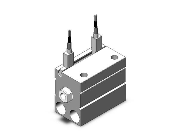 SMC CDUJS20-20D-F8B compact cylinder cyl, free mount, dbl acting