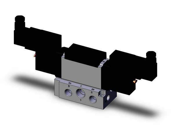 SMC VFR3240-5DZC-03 4/5 port solenoid valve valve, 5 port solenoid