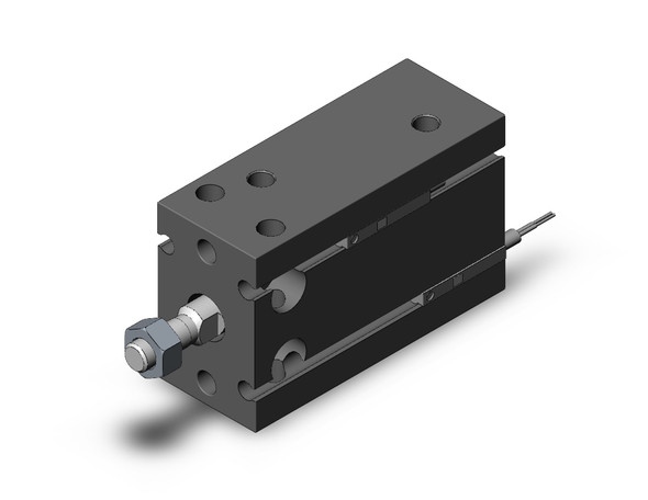 SMC CDU20-20D-M9BL compact cylinder cyl, free mount