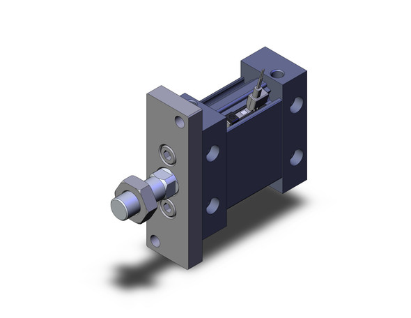 SMC MDUF25-5DMZ-M9BVLS compact cylinder cyl, compact, plate