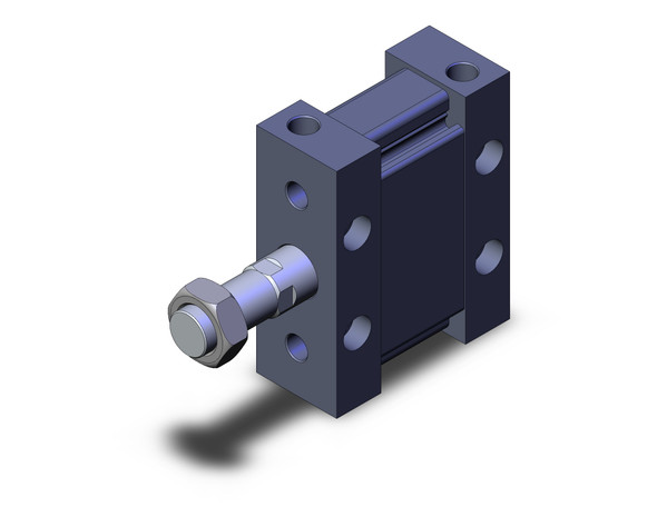 SMC MDUB50-10DMZ-A93L compact cylinder cyl, compact, plate