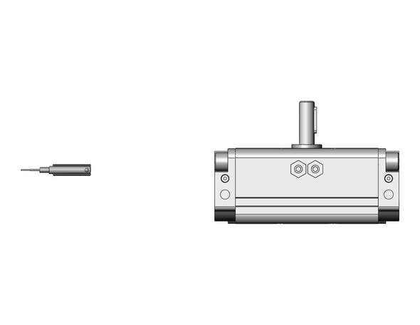 SMC CDRA1BS30-90CZ-M9PSAPCS rotary actuator actuator, rotary, rack & pinion type