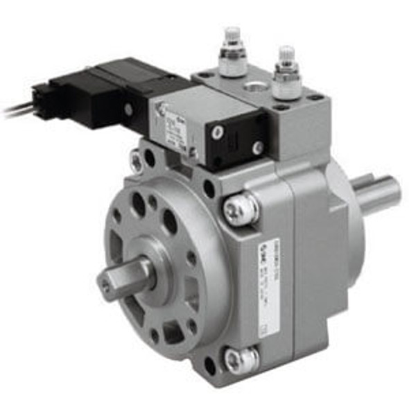 SMC CVRB1BW80-100S rotary actuator actuator, rotary, w/ solenoid valve