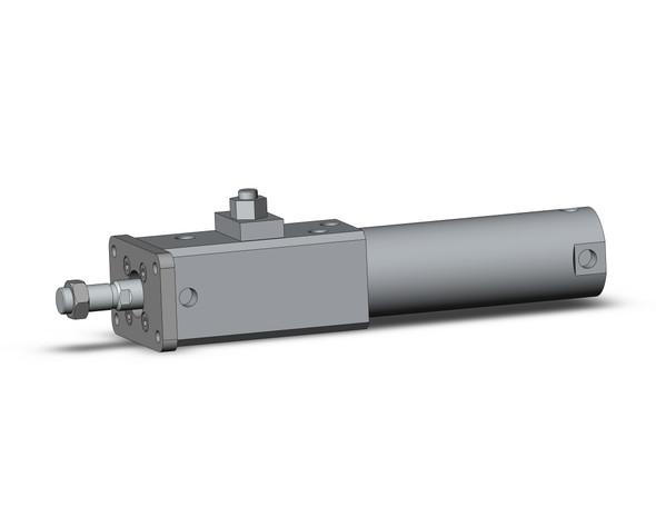 SMC CLG1FN40-75-E round body cylinder w/lock clg1, fine lock cylinder