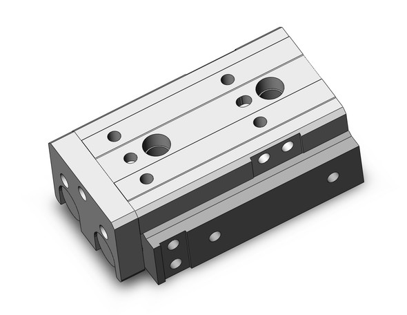 SMC MXQR16L-30 guided cylinder cyl, air slide table, reversible type