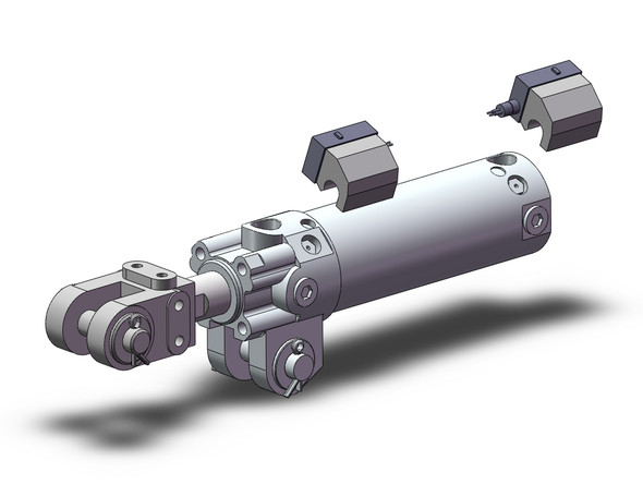 SMC CKP1A40-75YAZ-P74L clamp cylinder clamp cylinder