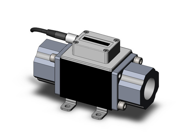 SMC PF3W511-F06-1-R digital flow switch, water, pf3w 3-color digital flow siwtch for water