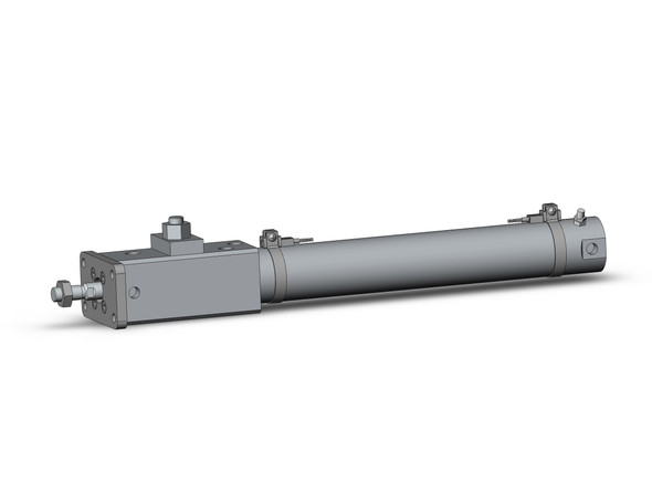 SMC CDLG1FA32-200-E-M9PSAPC3-C round body cylinder w/lock clg1, fine lock cylinder