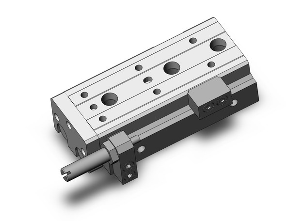 SMC MXQR12L-40BS-A93SAPC guided cylinder cyl, air slide table, reversible, asw