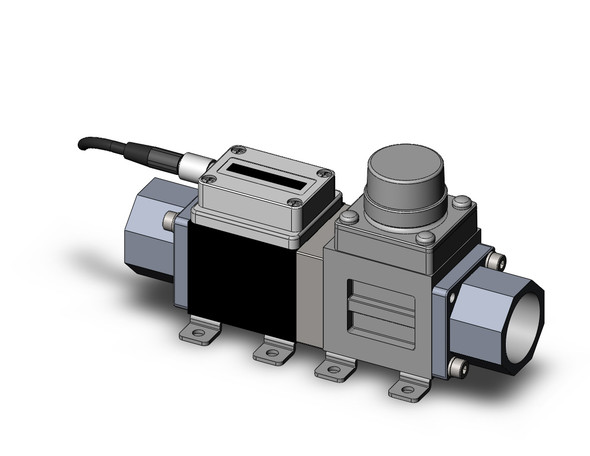 SMC PF3W540S-N06-2T-GR-X128 digital flow switch, water, pf3w 3-color digital flow siwtch for water