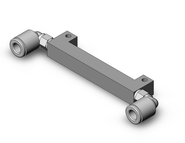 SMC ZZA105-66 vacuum ejector manifold, 5 stations