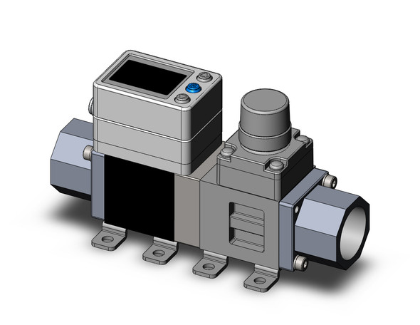 SMC PF3W720S-N04-FTN-FR digital flow switch, water, pf3w 3-color digital flow siwtch for water