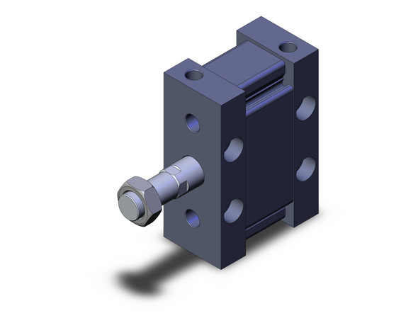 SMC MDUB63TF-10DMZ compact cylinder cyl, compact, plate