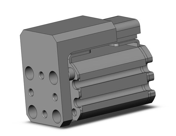 SMC MXZ16-15L compact cylinder w/linear guide cylinder, air