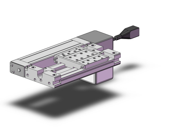 SMC LEMHT25UT-50-S11N electric actuator linear guide double axis slider