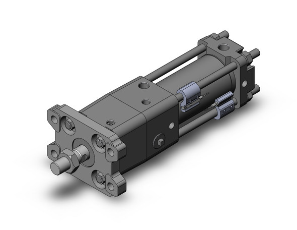 SMC CDNA2F40TN-50-D-M9BL power lock cylinder