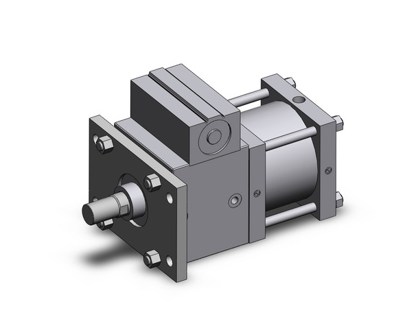 SMC CLSF200-100-D tie rod cylinder w/lock cls cylinder