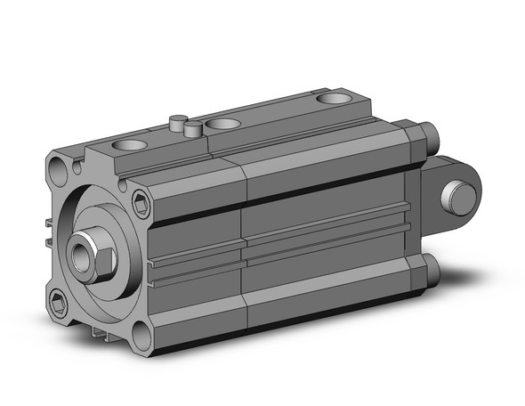 SMC CLQD40TN-30D-F compact cylinder w/lock cyl, compact with lock