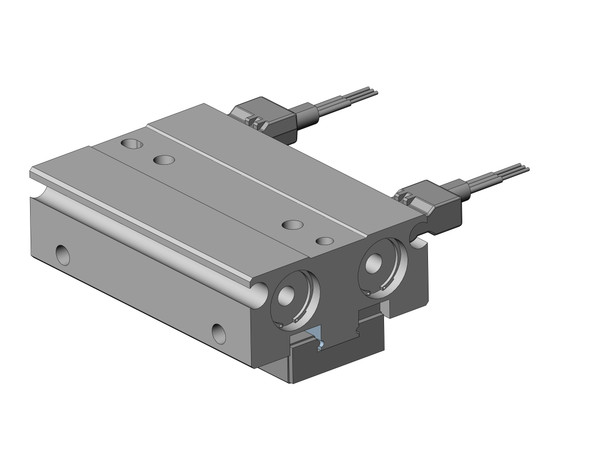 SMC MHF2-8D1R-M9PV gripper cylinder, mhf2, low profile air gripper